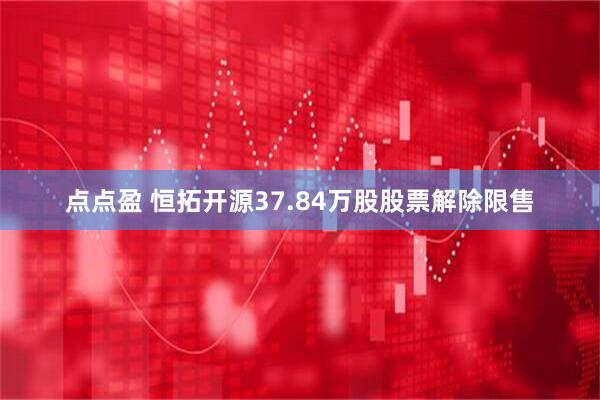 点点盈 恒拓开源37.84万股股票解除限售