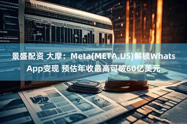 景盛配资 大摩：Meta(META.US)解锁WhatsApp变现 预估年收最高可破60亿美元